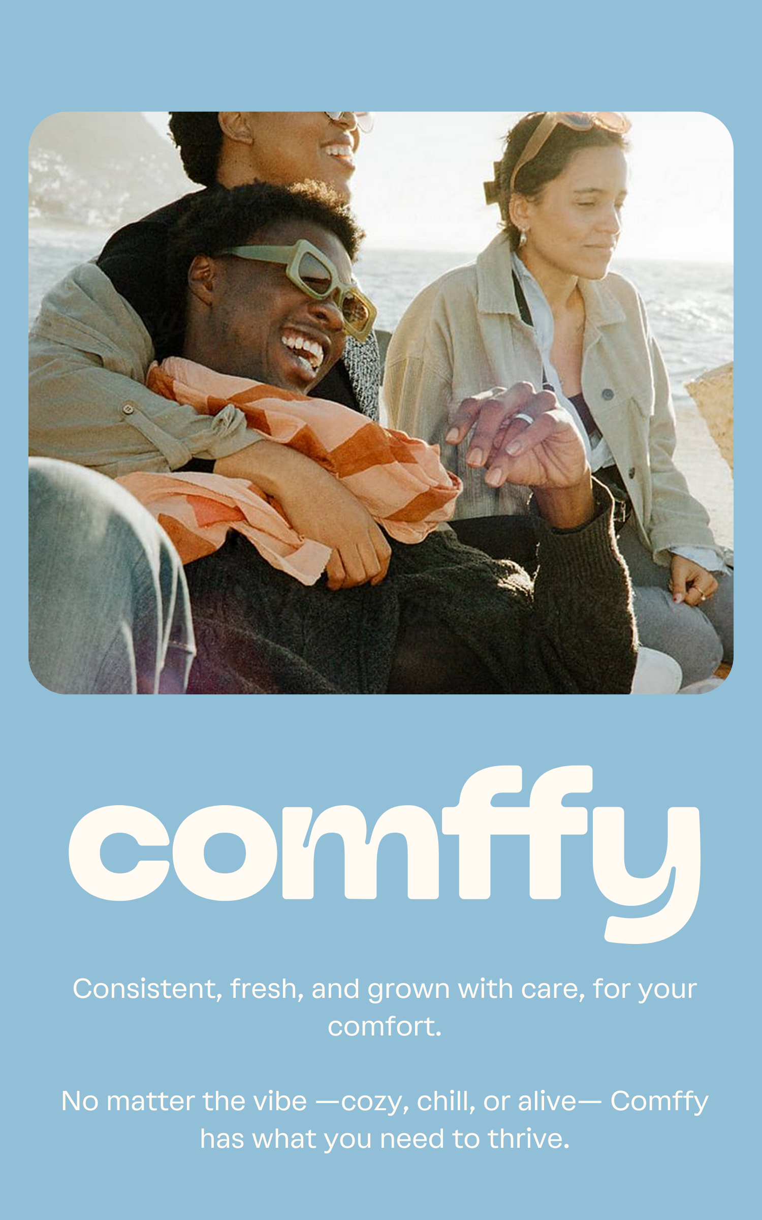Comffy - premium cannabis flower and pre-rolls, designed for your comfort 