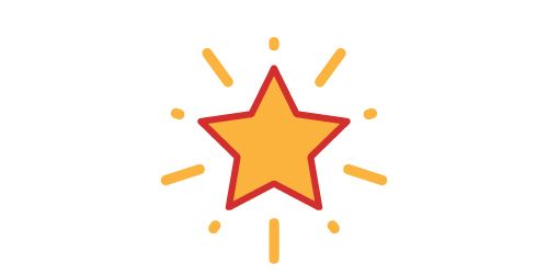 Image of 5000 points star