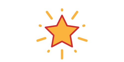 Image of 5000 points star