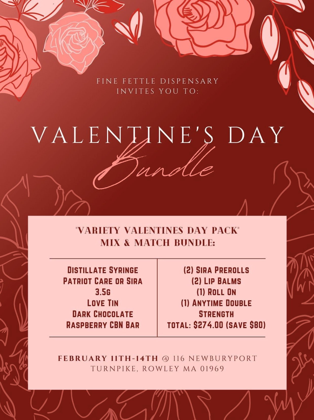 Valentine's mix and match bundle