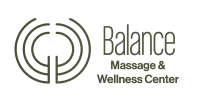 The image shows the Balance Massage & Wellness Center logo.