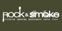 Logo for Rock & Smoke featuring stylized text; a guitar forms the R and smoke swirls through smoke—perfect for a small business partnership agreement. Tagline: Premium Smoking Accessories Super Store.
