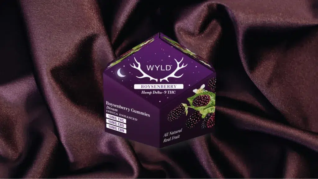 WYLD CBN gummies from Fine Fettle dispensary